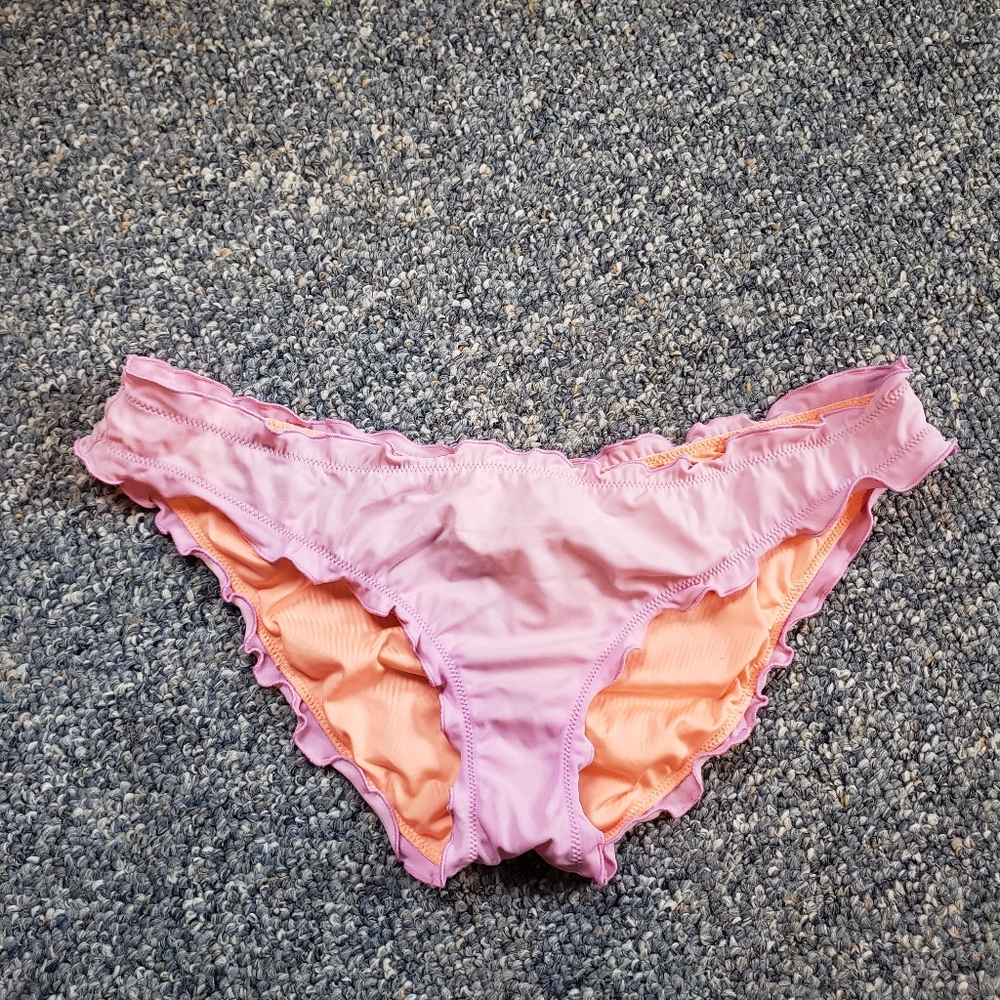 Victoria's Secret purple swim bottoms sz medium